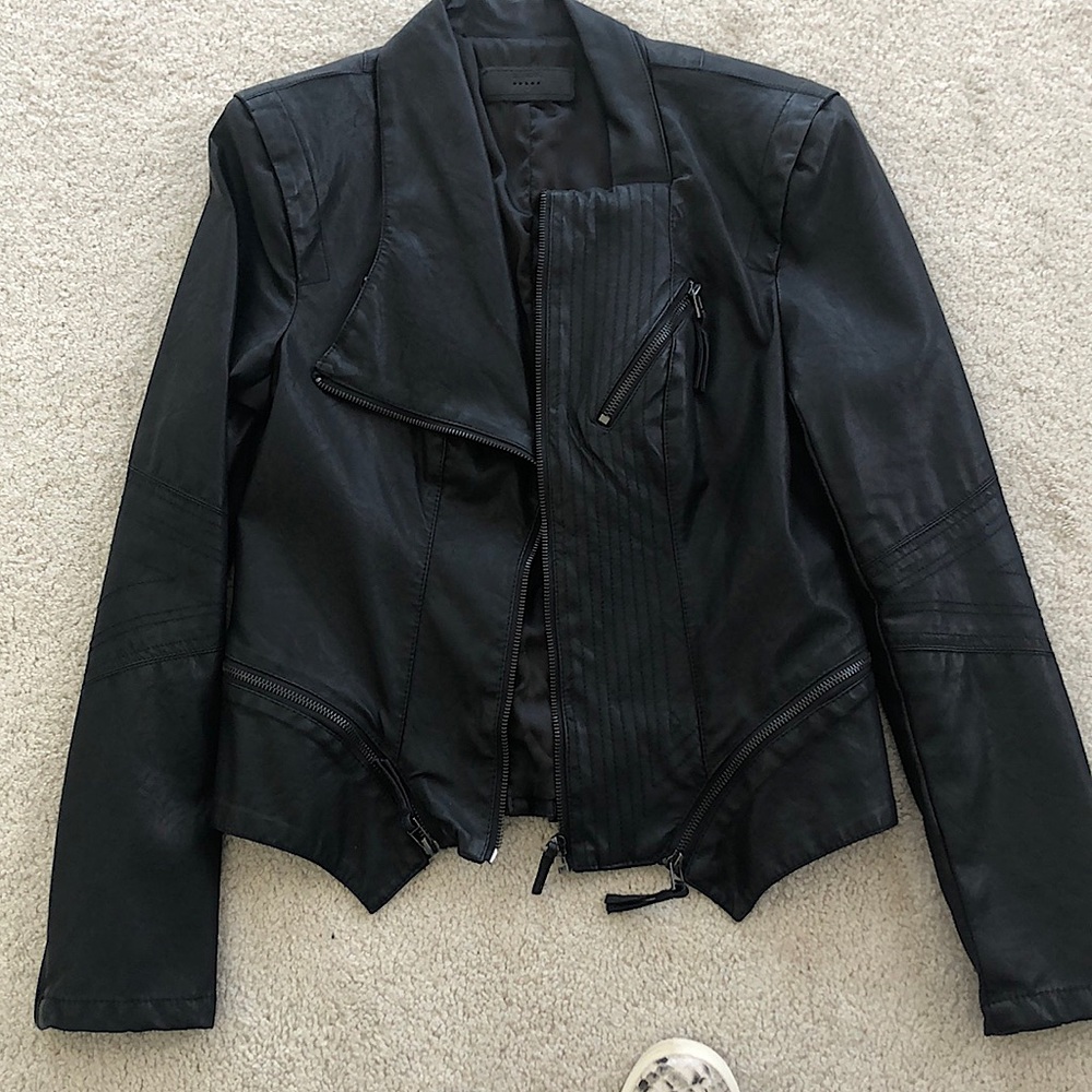 Blank NYC leather jacket from Nordstrom
